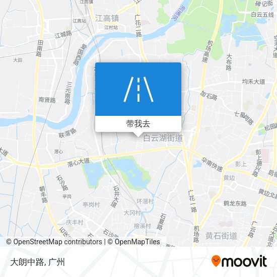 大朗中路地图
