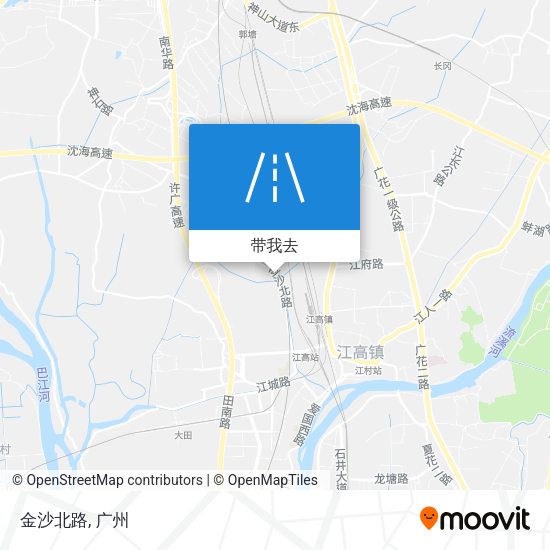 金沙北路地图