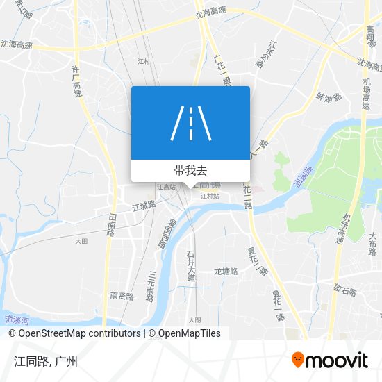 江同路地图