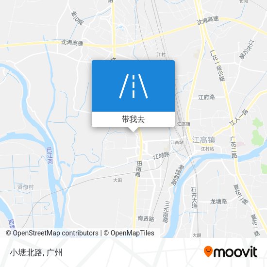 小塘北路地图
