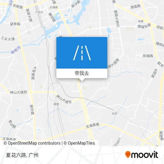 夏花六路地图