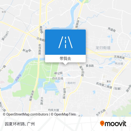 园夏环村路地图