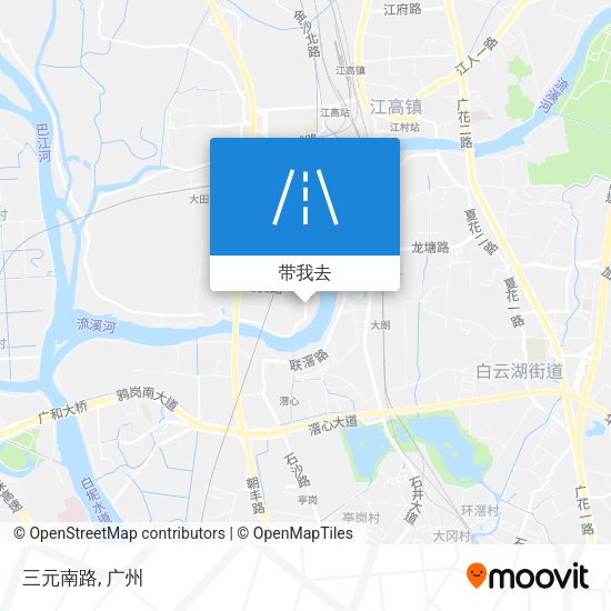 三元南路地图