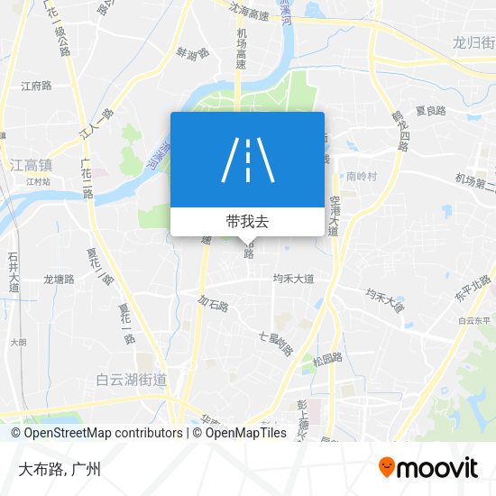 大布路地图