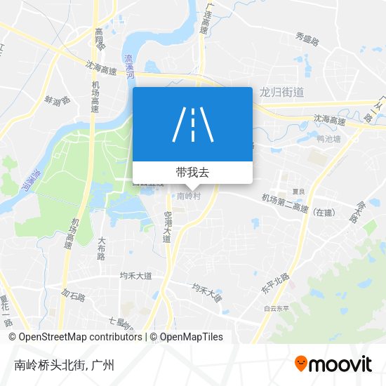 南岭桥头北街地图