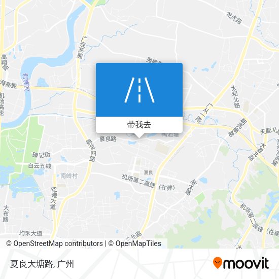夏良大塘路地图