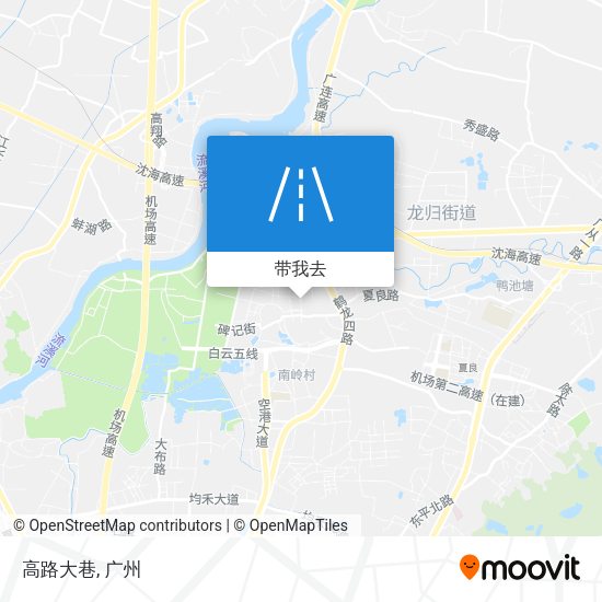 高路大巷地图