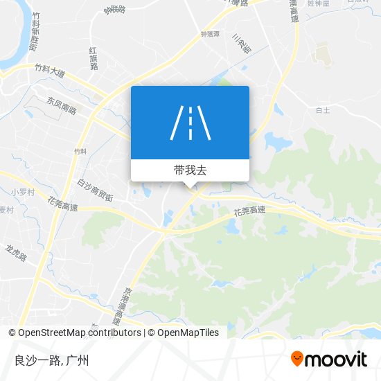 良沙一路地图