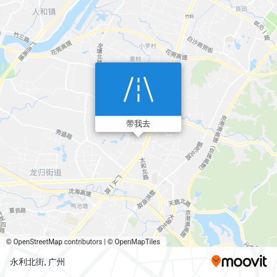永利北街地图