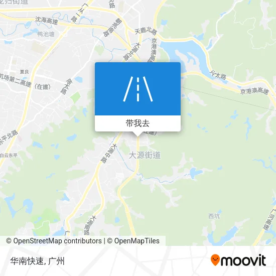 华南快速地图