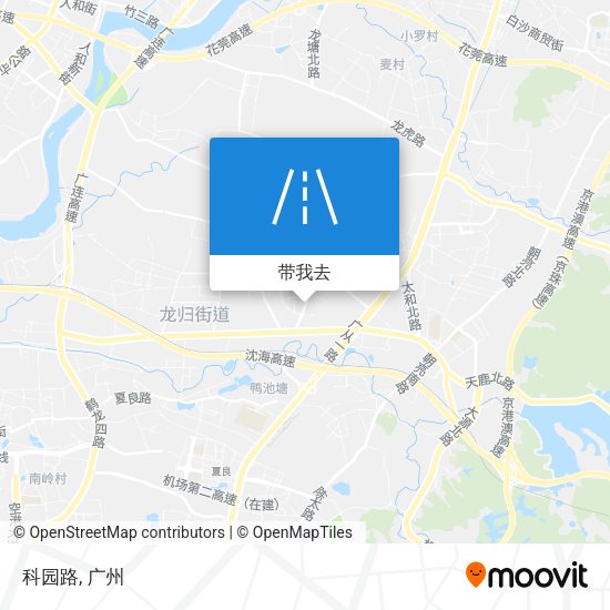 科园路地图