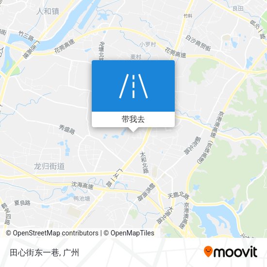 田心街东一巷地图