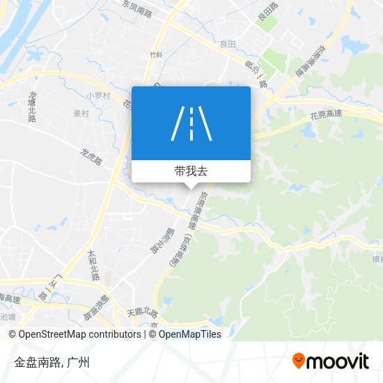 金盘南路地图