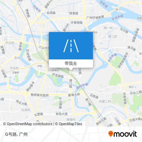 G号路地图
