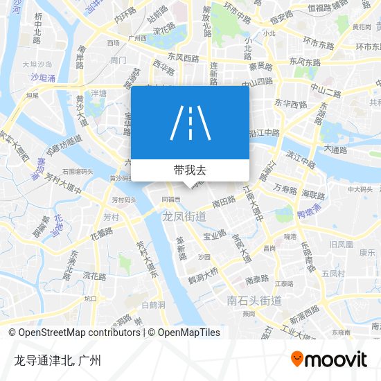 龙导通津北地图