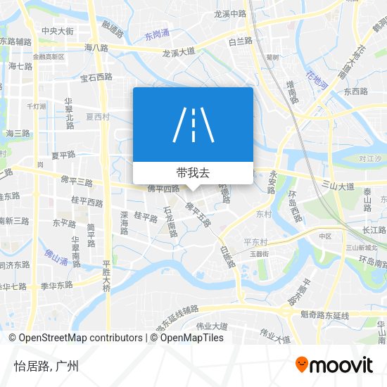怡居路地图