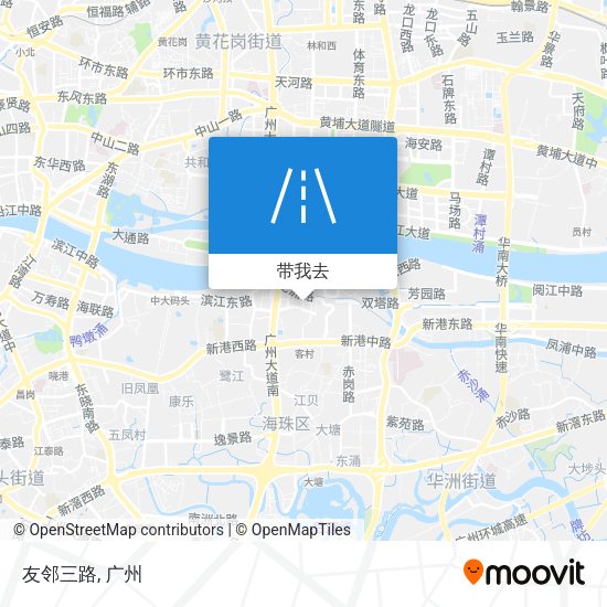 友邻三路地图