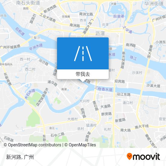 新河路地图