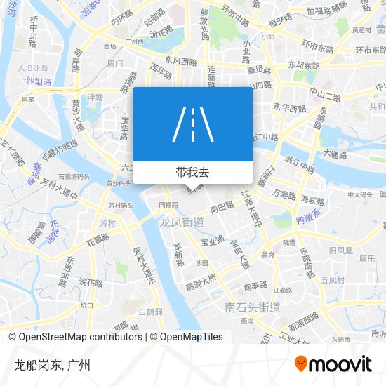龙船岗东地图
