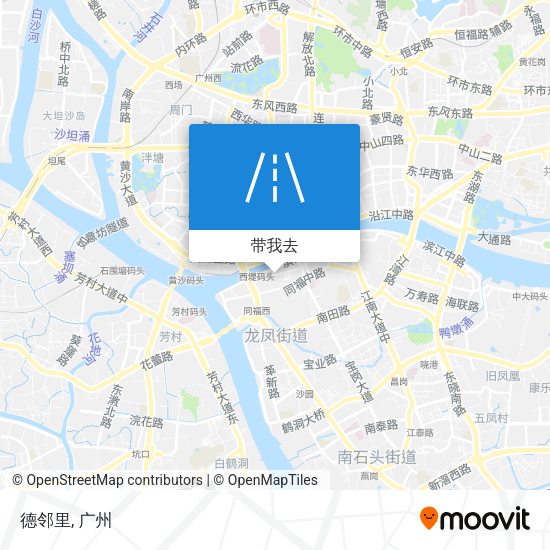 德邻里地图