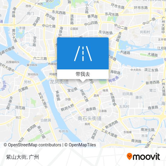 紫山大街地图