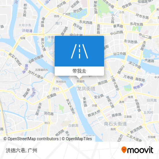 洪德六巷地图