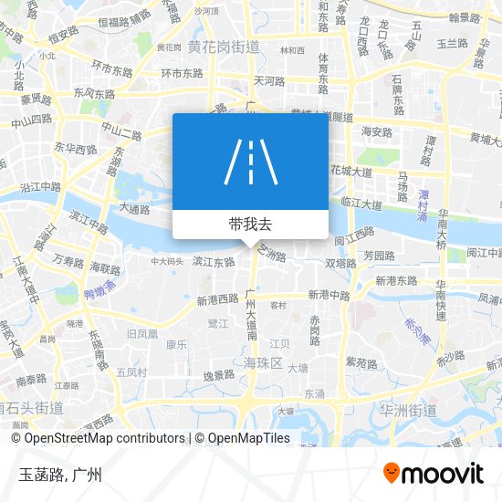玉菡路地图