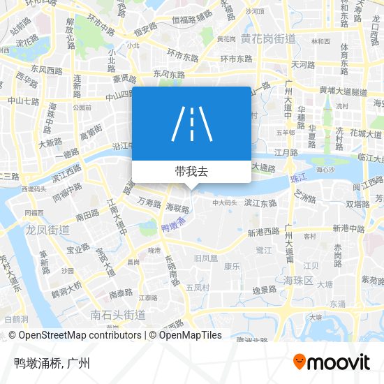 鸭墩涌桥地图