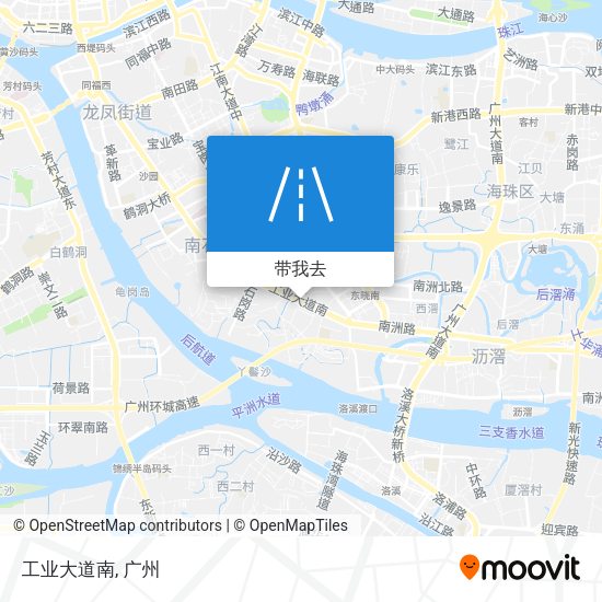工业大道南地图