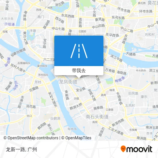 龙新一路地图