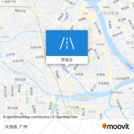 兴渔路地图