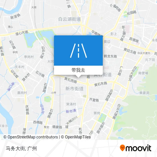 马务大街地图