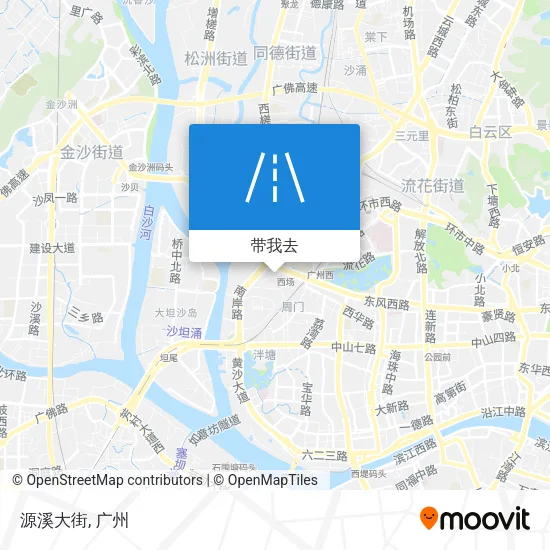 源溪大街地图