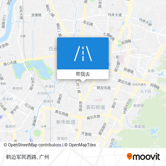 鹤边军民西路地图