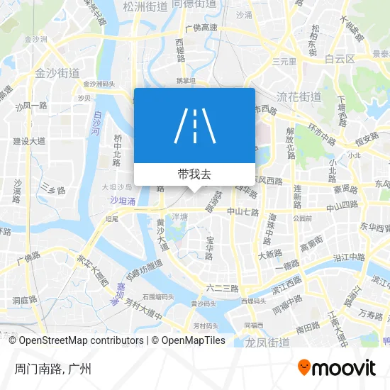 周门南路地图