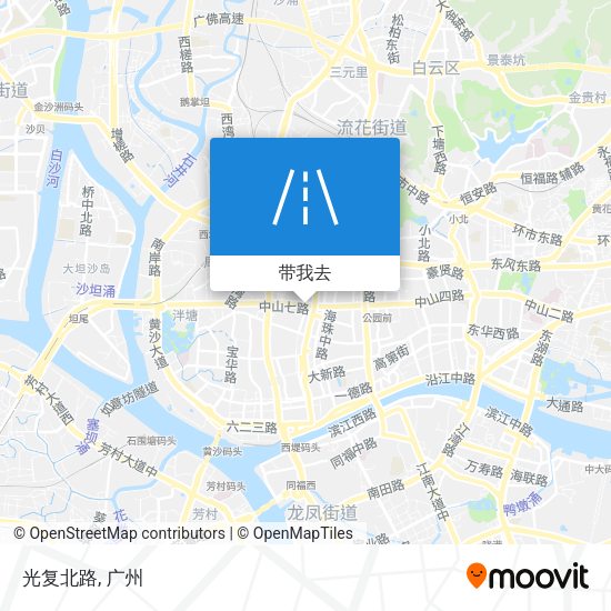 光复北路地图