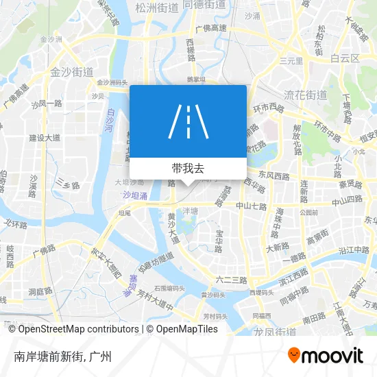 南岸塘前新街地图