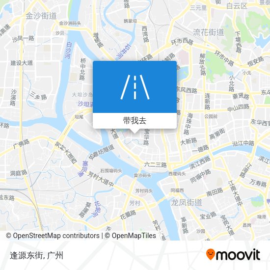 逢源东街地图