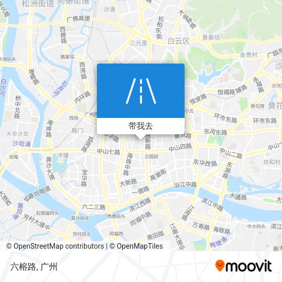 六榕路地图