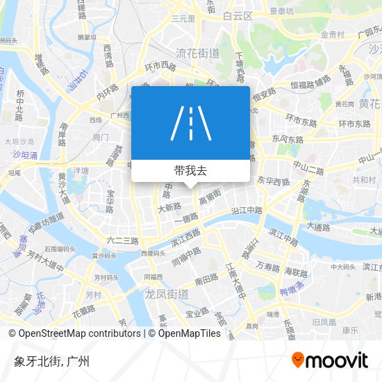 象牙北街地图