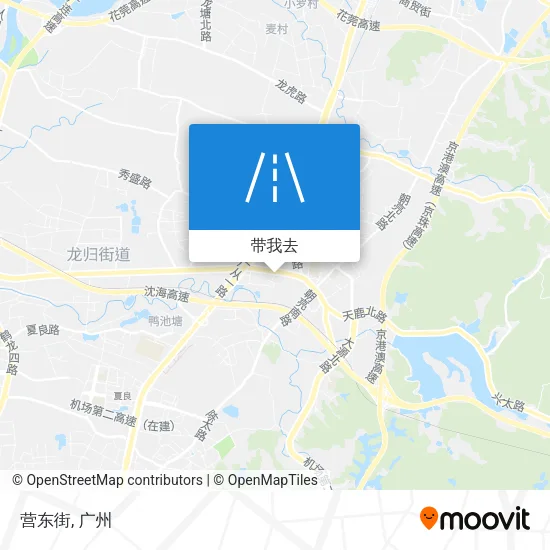 营东街地图