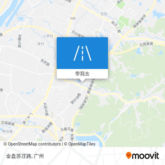 金盘苏庄路地图
