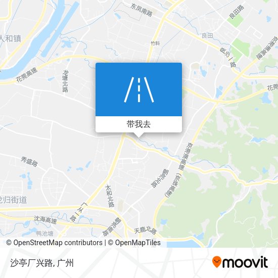 沙亭厂兴路地图