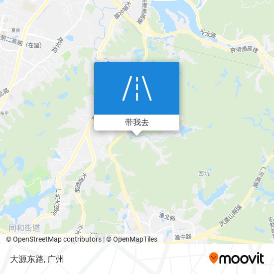 大源东路地图