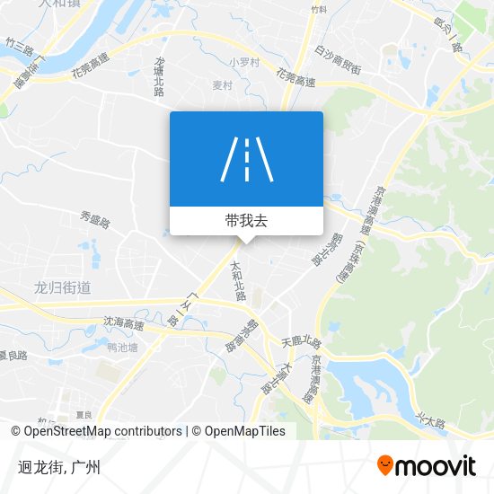 迥龙街地图