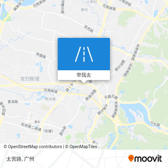 太营路地图