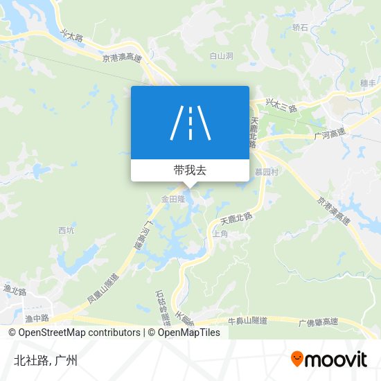 北社路地图