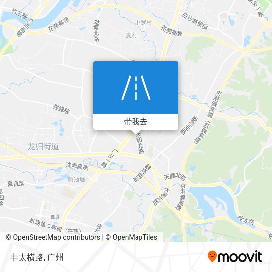丰太横路地图