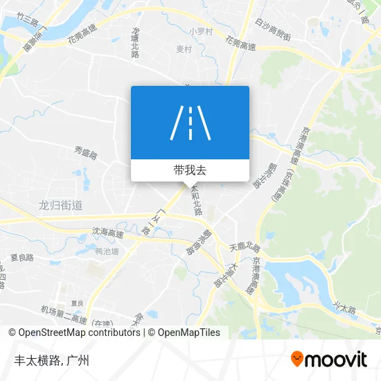 丰太横路地图