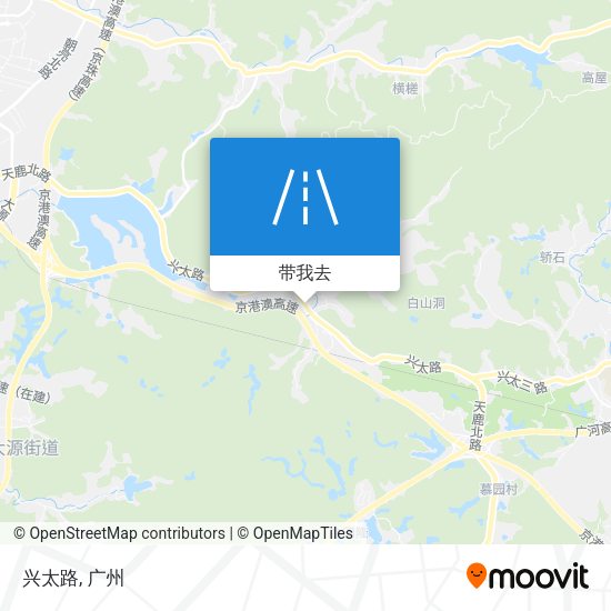 兴太路地图